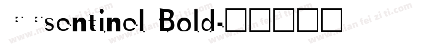 CCsentinel Bold字体转换